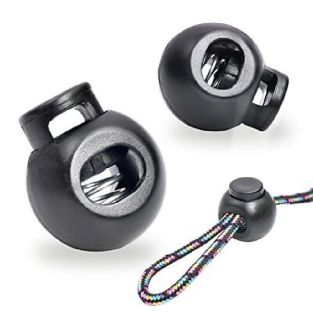 50 elastic cord fasteners with spring toggle Arts and Crafts DIY projects